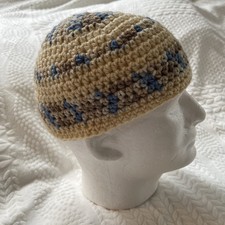 Adult Handmade Crochet Skull Cap Kufi