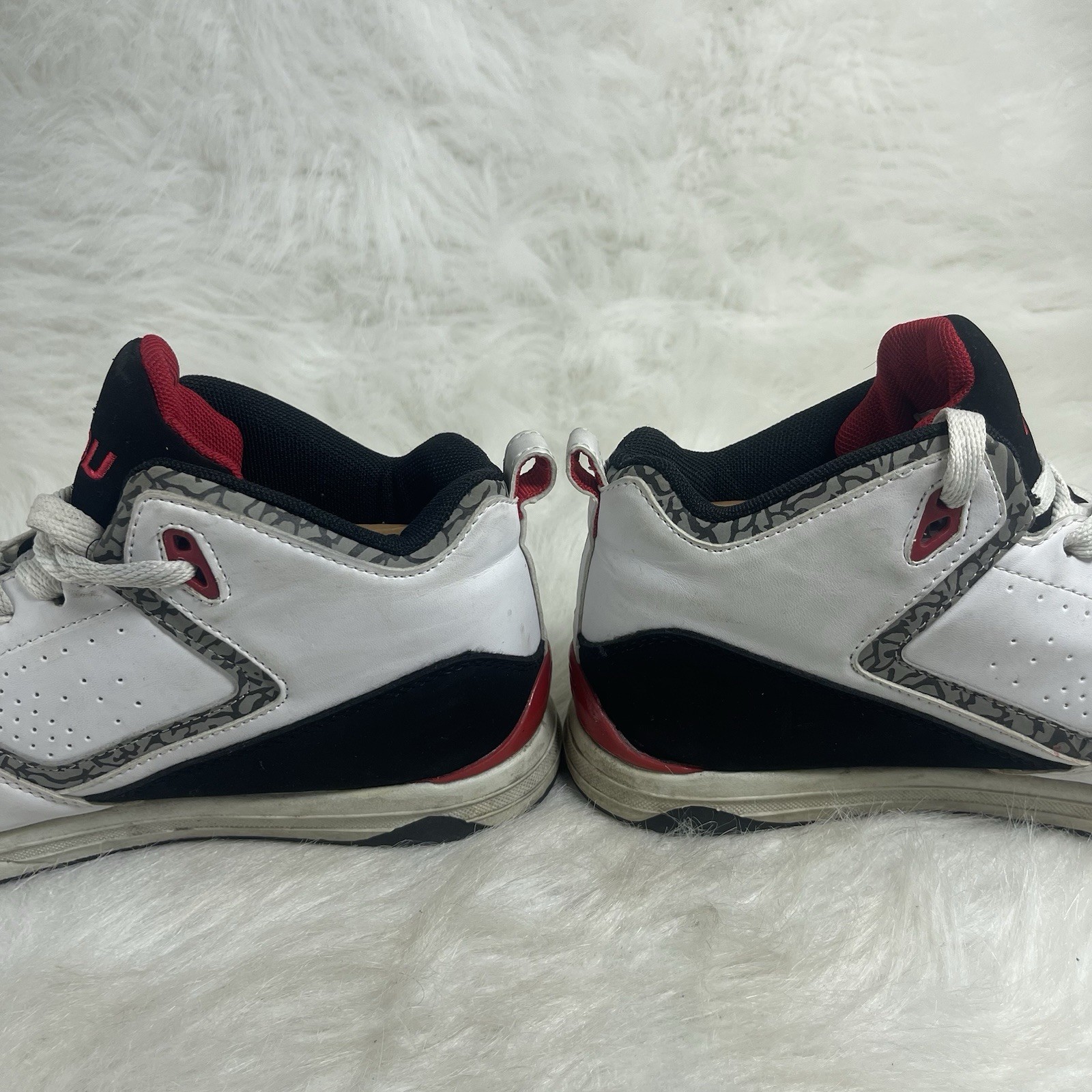 SAOLA FUBU Sneakers bianche da uomo scarpe alte corte atletica US 10 EU 43