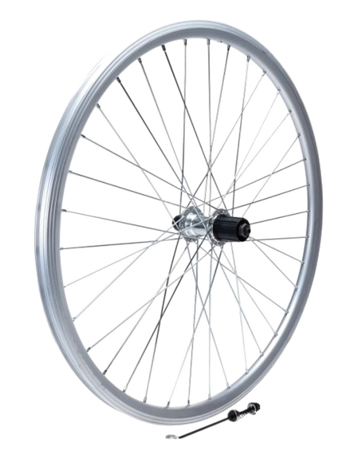 Roue arrière vélo 26 pouces pour remplacer une jante voilée cassette 8/9v