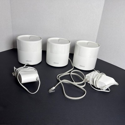 TP-LINK Deco X60 AX3000 Whole Home Mesh Wi-Fi System - 3 Pack TESTED