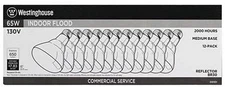 WESTINGHOUSE 65W INDOOR Flood Lamps BR40 Med Base  - Commercial Service WL05101