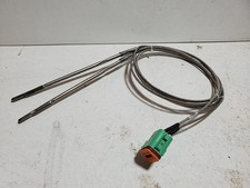 (Lot of 2) 8" Stainless Steel Temperature Probe (1) 56" Deutsch DT06-089 GHA-95