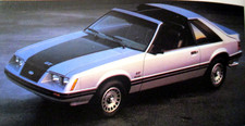 1984 Ford Mustang Original Dealer Sales Brochure Literature Advertising 014-ann
