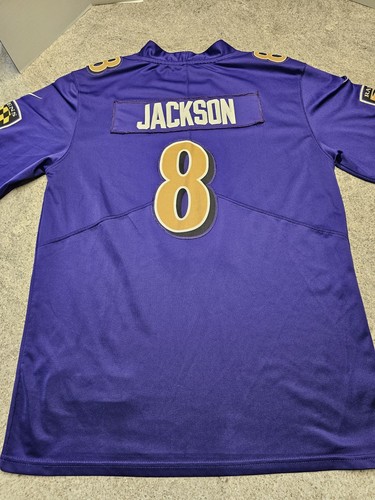 Lamar Jackson Baltimore Ravens NFL #8 Jersey Size M Nike - Picture 12 of 12