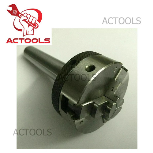 Revolving Center MT1 MT2,MT3 MT4 Shank+3Jaw Self Centering Reversible Chuck 65mm - Picture 17 of 36