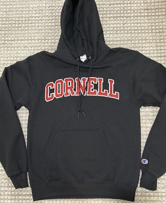 Champion Cornell University NCAA Hoodie Sweatshirt Small Black EUC