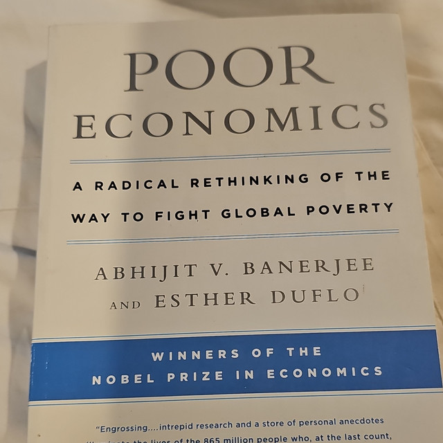 Poor Economics by Abhijit V. Banerjee and Esther Duflo