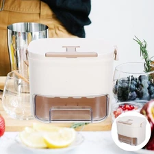  Ice Cube Tray Stackable Storage Bin - For Freezer With Spill-Resistant Lids -