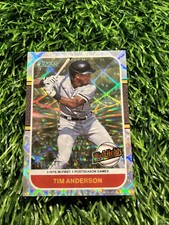 2021 Donruss Highlights Silver #7 Tim Anderson 169/349 - Chicago White Sox A97