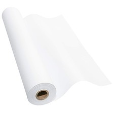 Made in USA White Kraft Paper Wide Jumbo Roll 30" x 1200" 100ft Ideal for G...