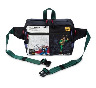 Disney Marvel Super Hero Thor & Villain Loki Hip Pack Belt Bag