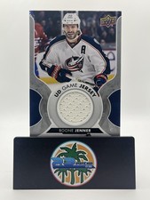 2017-18 Upper Deck #GJ-BJ Boone Jenner UD Game Jerseys BLUE JACKETS