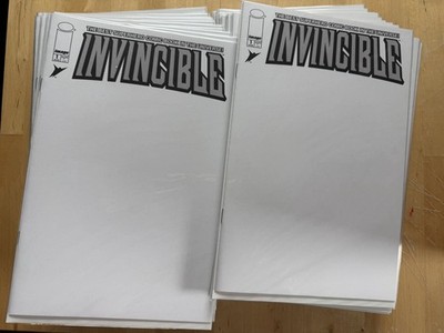 Invincible #1 Blank Sketch Cover IMAGE Comic Book NM Variant FIRST APPEARANCE