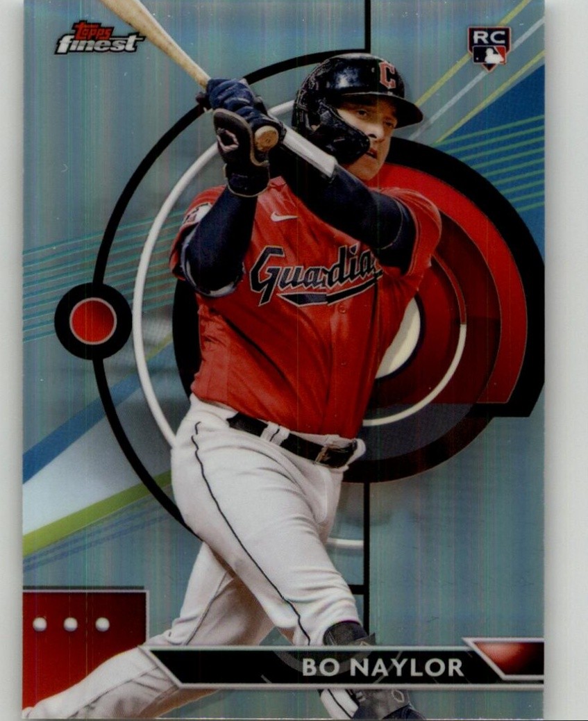 2023 Finest Bo Naylor Refractor Rookie #66 RC Cleveland Guardians