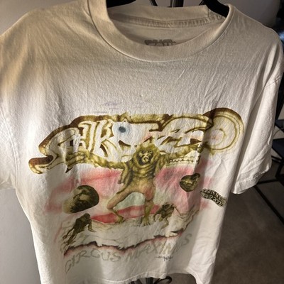 Travis Scott Utopia Tour Skitzo Circus Maximus Mens T-Shirt Size L White