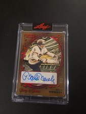 2025 Leaf Glory Of The Game  Mark Moseley The Autumn Wind Autograph Redskins 2/2