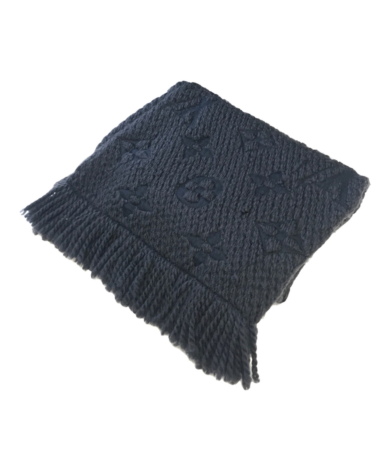 LOUIS VUITTON Monogram Logomania Scarf M72431 in Beige