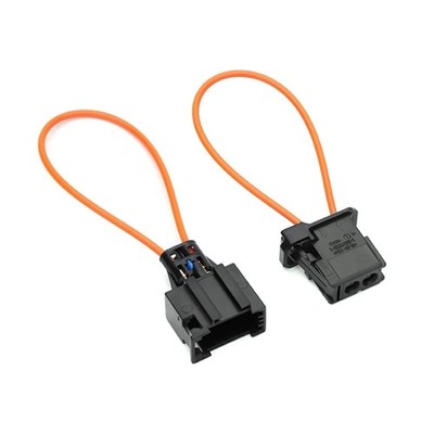 MOST fiber optic loop bypass MALE & FEMALE kit adapter for MERCEDES BENZ for BMW