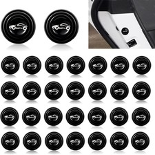 Pack-30 Car Door Shock Absorber, 1.1" x 0.4" Thickened Silicone Sport Car