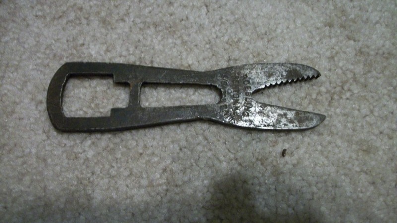 Early Vintage Roebling Alligator Wrench 5.5”