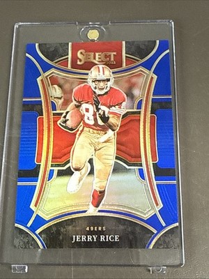 2023 Select Jerry Rice #484 Blue Prizm /99 Suite Level HOF