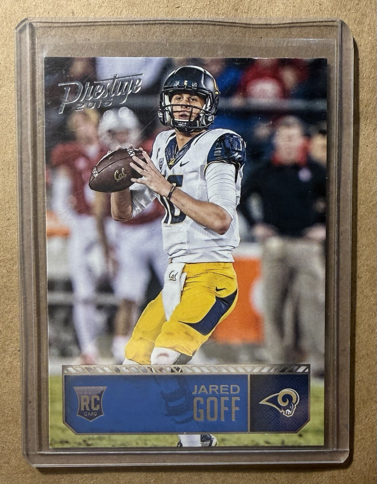 Jared Goff Panini Prestige #201 Base