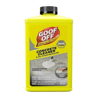 #ad Goof Off 32 Oz. Concrete Cleaner and Oil Stain Remover $13.55