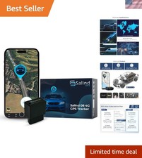 Splash-Proof 4G LTE Vehicle Tracker with Location History  Mileage Tracking