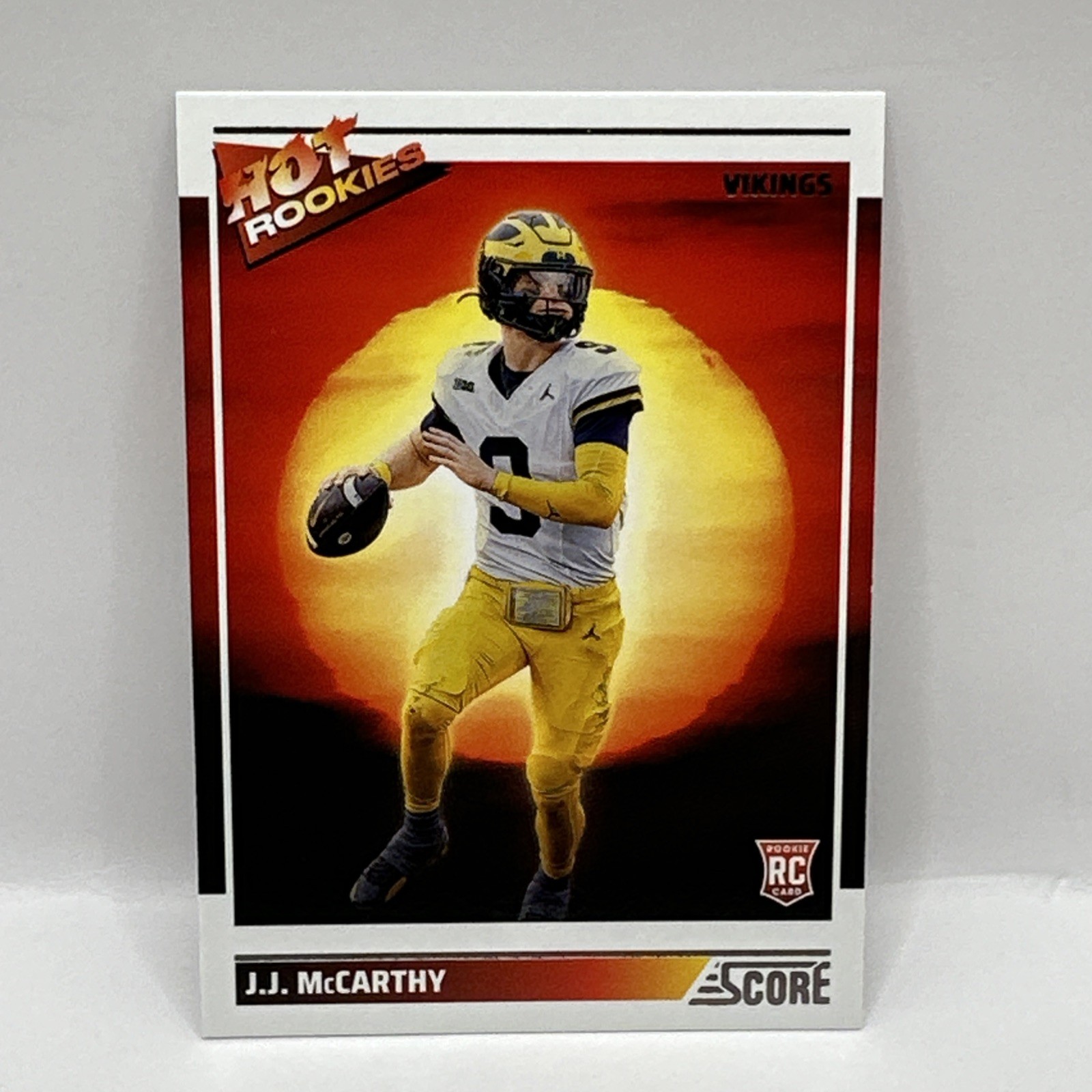2024 Score - Hot Rookies J.J. McCarthy #11 (RC)