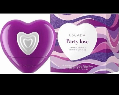 ESCADA Party Love Eau de PARFUM Spray Limited Edition 3.3 oz / 100 ml NEW