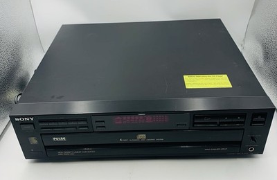 Sony CDP-C315 CD Changer 5 Compact Disc Player Vintage Black