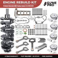Engine Rebuild Overhaul Kit For Chevy GMC Buick Pontiac Saturn Ecotec 2.4L DOHC