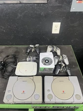 Broken Ps1 Lot. Read Description. For Parts Or Repair