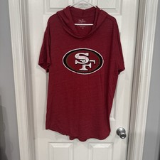 Deebo Samuel #19 San Francisco 49ers Logo Hooded Short Sleeve Shirt 2x