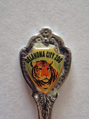 Oklahoma City Zoo Vintage Souvenir  Spoon Collectible