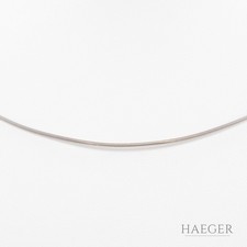 Niessing Halsreif | 42 cm | 950/- Platin