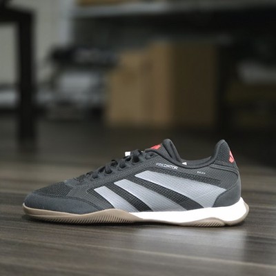 Adidas Predator League IN Indoor Soccer Shoes Black Red Sz 6.5 ID3781