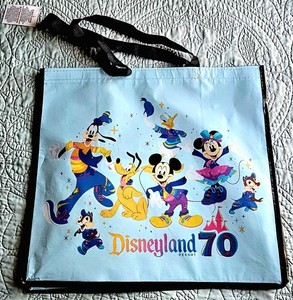 Disneyland Parks 70th Anniversary Reusable Tote Bag Mickey 18 X 17 - NEW