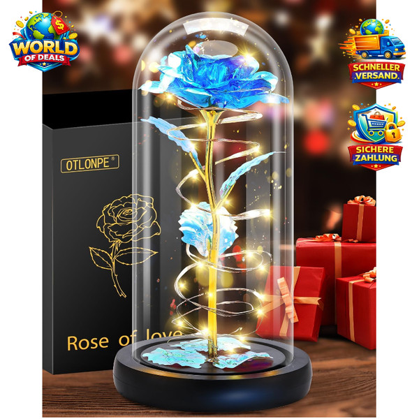 Ewige Rose Personalisiert Muttertagsgeschenk Blumen FüR Mama Freundin Oma-image