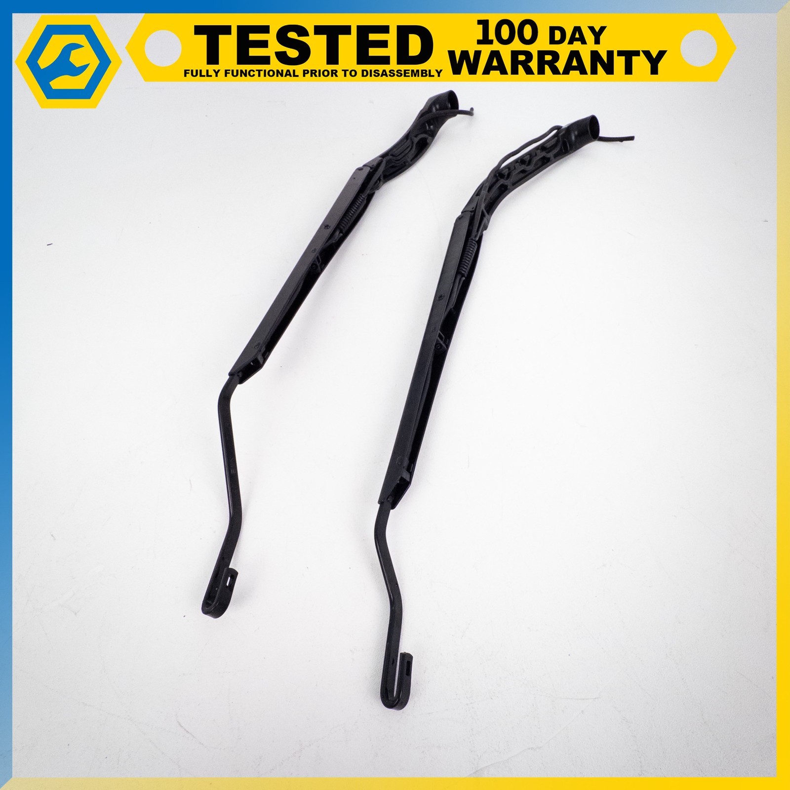 05-13 CHEVROLET CORVETTE C6 FRONT LEFT RIGHT WINDSHIELD WIPER ARM BLADE OEM