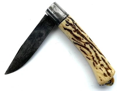 ANCIEN COUTEAU TYPE OPINEL N°5 PRADEL CUCHILLO KNIFE MESSER COLTELLO - Photo 1/4