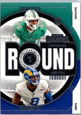 2024 Panini Contenders Football Round Numbers Chop Robinson /Jared Verse RC #6