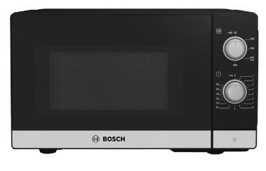 Bosch Serie 2 FFL020MS2 microwave Countertop Solo microwave 20 L 800 W Black,