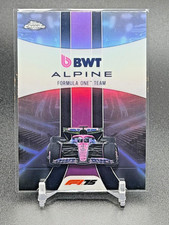 2025 Topps Chrome Silver Refractor F1 Team Logo BWT Alpine #181