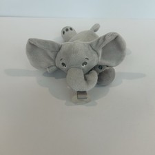 Philips Advent Elephant Grey Pacifier Holder Lovey