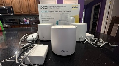 Tp-link Deco X20 Ax1800 Whole Home Mesh Wifi 6 System (3 Pack)