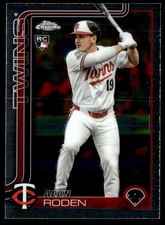 ALAN RODEN 2025 TOPPS CHROME UPDATE RC MINNESOTA TWINS #USC41