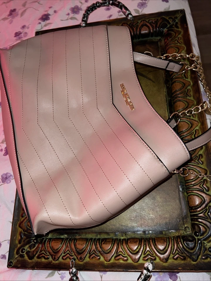 Bolso monedero de hombro de cuero para mujer Marc New York Foto 3 de 4