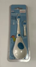 Children's Teeter Brush: Toothbrush with replacement head, soft bristles 6" 