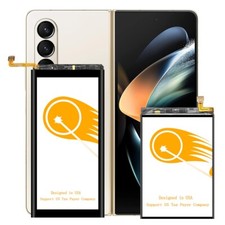 Long Lasting 2160mAh Main 2440mAh Sub Battery f Samsung Galaxy Z Fold4 SM-F936U